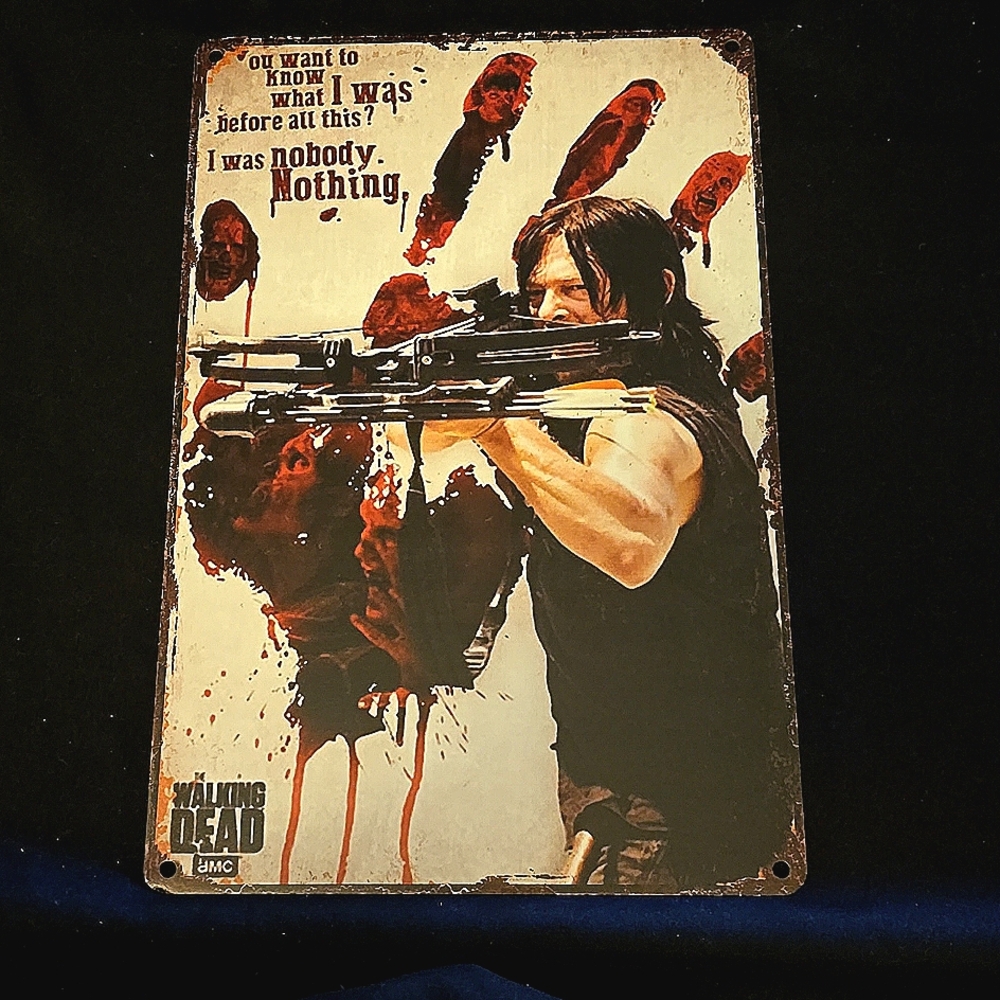 TWD- Daryl Decorative Aluminum Sign
